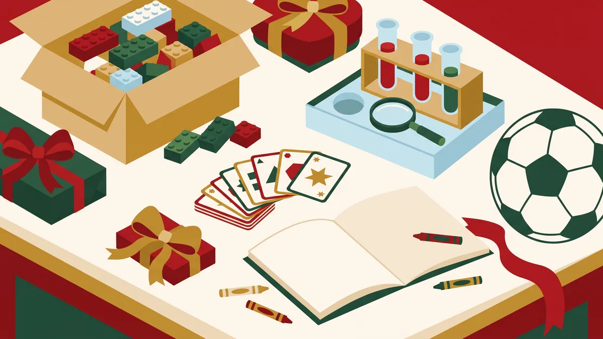 Regalos para niños de 6 a 8 años: construcciones, kit de ciencia, cartas y balón